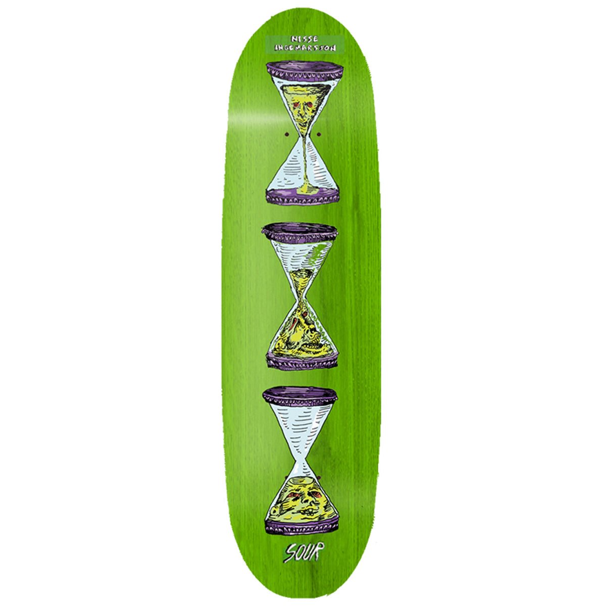 Sour Solution Nisse Melting 8.75 Skateboard Deck