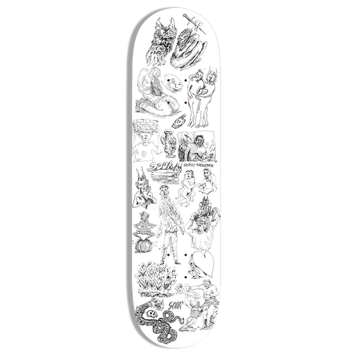 Sour Solution Gustav Sketchbook 8.25 Skateboard Deck