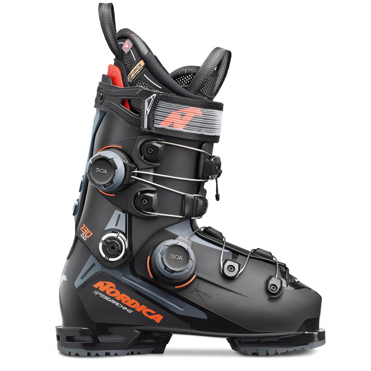 Nordica Speedmachine 3 130 BOA DD Ski Boots 2026 Black/Anthracite/Red