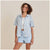 Roark Bless Up Short-Sleeve Shirt - Women's Dusty Sky