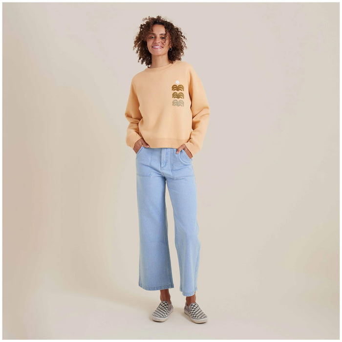 Roark HWT SS125 Pants - Women's Bleach Wash Indigo