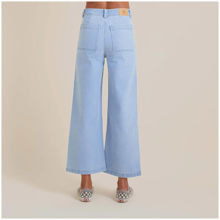 Roark HWT SS125 Pants - Women's Bleach Wash Indigo