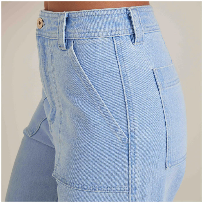 Roark HWT SS125 Pants - Women's Bleach Wash Indigo
