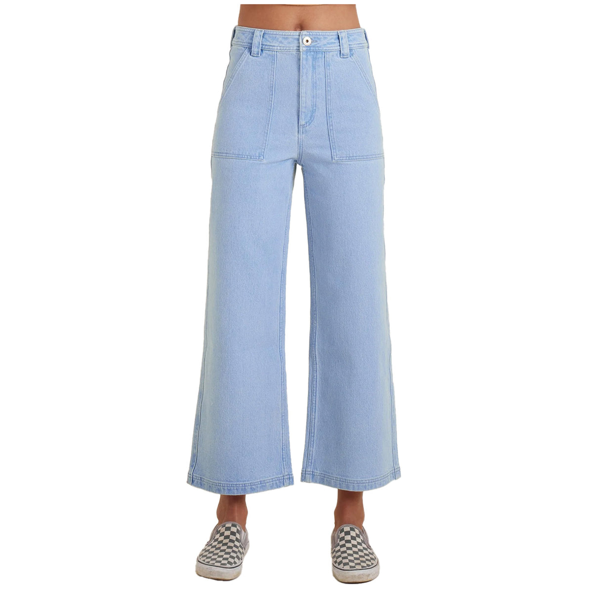 Roark HWT SS125 Pants - Women's Bleach Wash Indigo