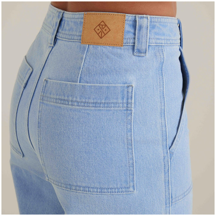 Roark HWT SS125 Pants - Women's Bleach Wash Indigo