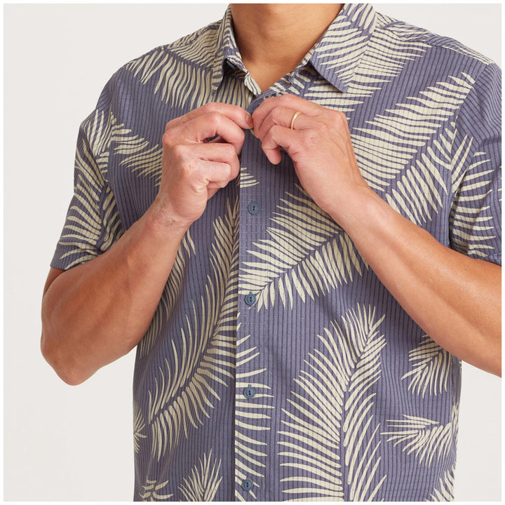 Roark Bless Up Shirt - Men's Fire Fern Slate
