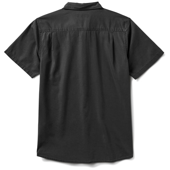 Roark Made To Fade Short-Sleeve Woven Shirt - Men's Washed Charcoal