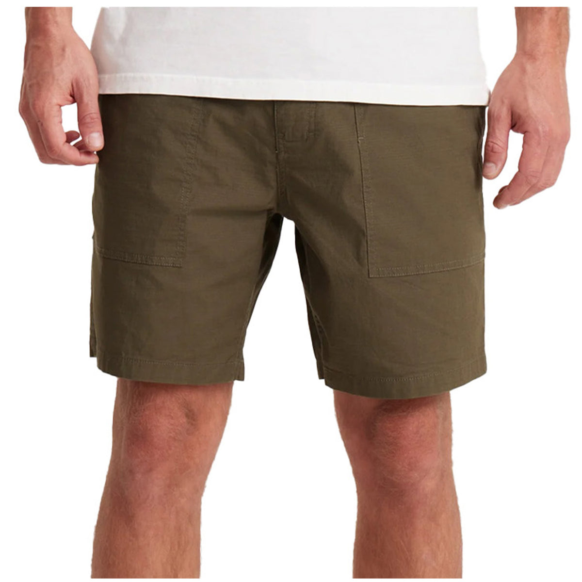 Roark Layover Utility Ripstop Shorts - Men's Military