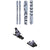 Salomon QST 100 Skis + Salomon Strive 12 GW Ski Bindings 2026