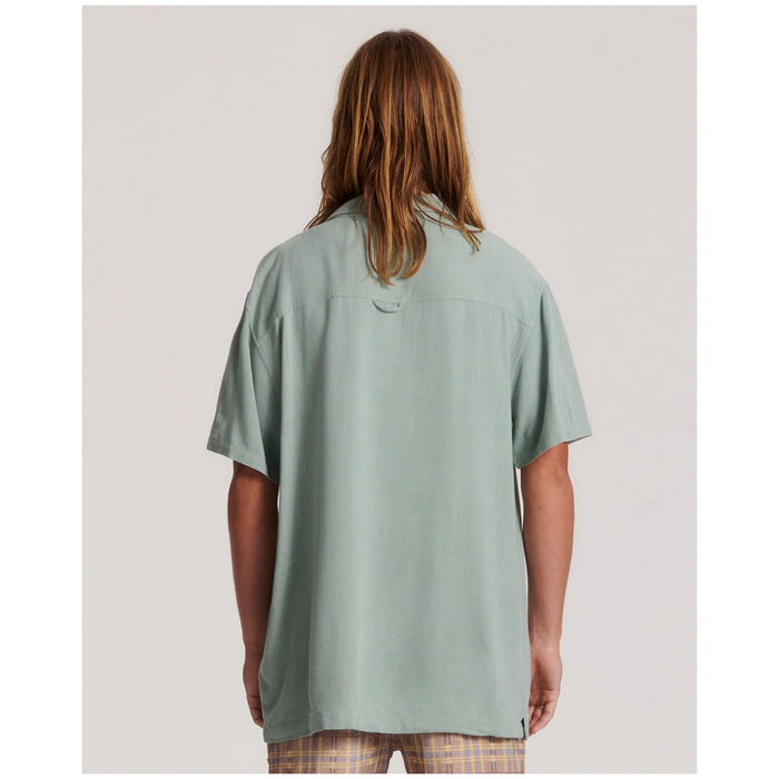 The Critical Slide Society Ernie Resort Short-Sleeve Shirt - Men's Seagrass