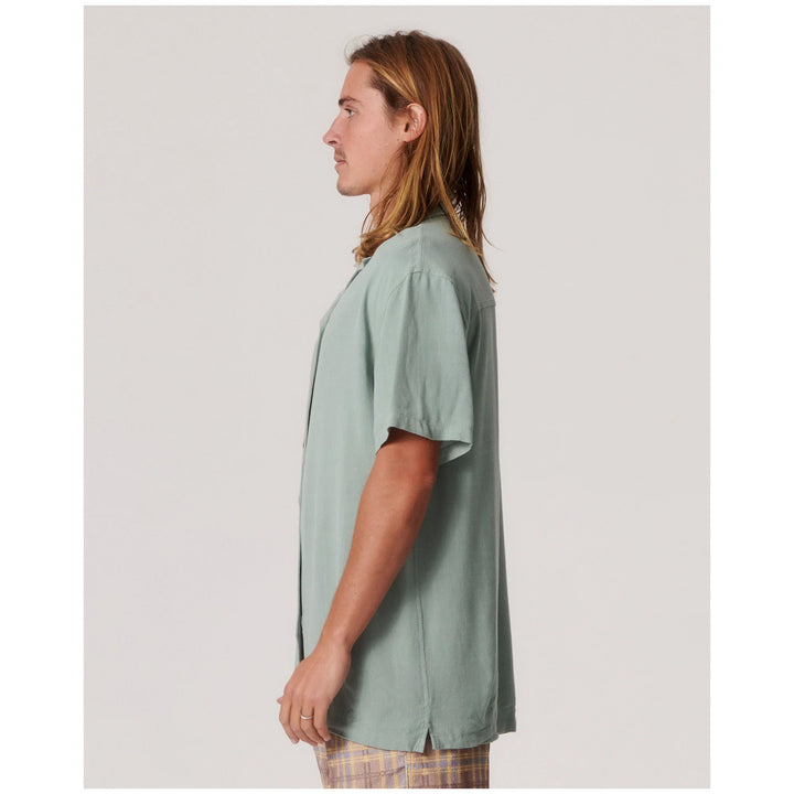 The Critical Slide Society Ernie Resort Short-Sleeve Shirt - Men's Seagrass