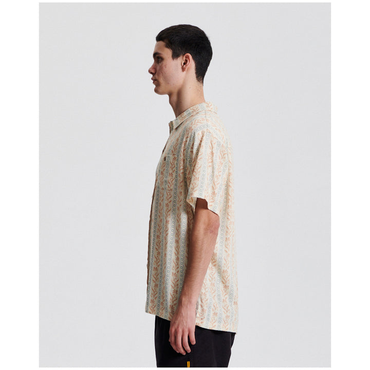 The Critical Slide Society Gravity Short-Sleeve Shirt - Men's Ecru