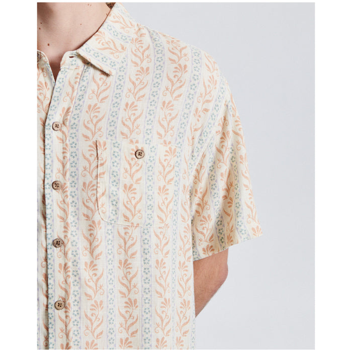 The Critical Slide Society Gravity Short-Sleeve Shirt - Men's Ecru