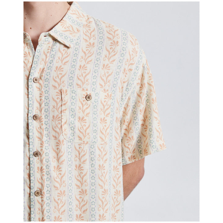 The Critical Slide Society Gravity Short-Sleeve Shirt - Men's Ecru