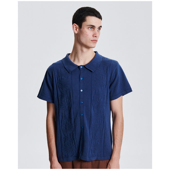 The Critical Slide Society Access Knit Shirt - Men's Blue
