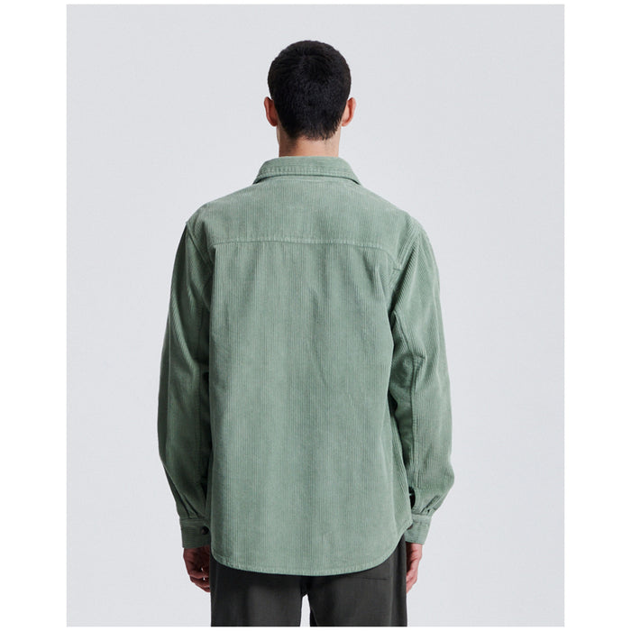The Critical Slide Society Surface Cord Overshirt - Men's Sage
