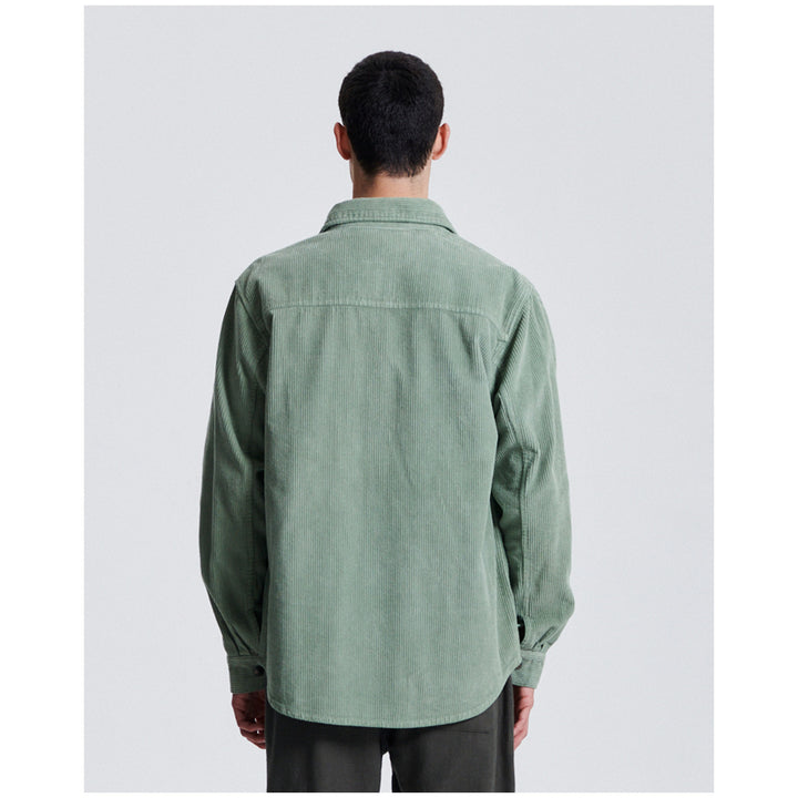 The Critical Slide Society Surface Cord Overshirt - Men's Sage