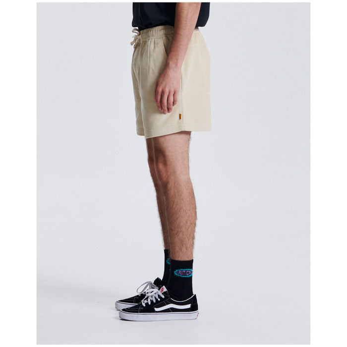 The Critical Slide Society Fever Cord Walkshorts - Men's Ecru
