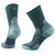 Smartwool Hike Targeted Cushion Mid Crew Socks - Women's Twilight Blue