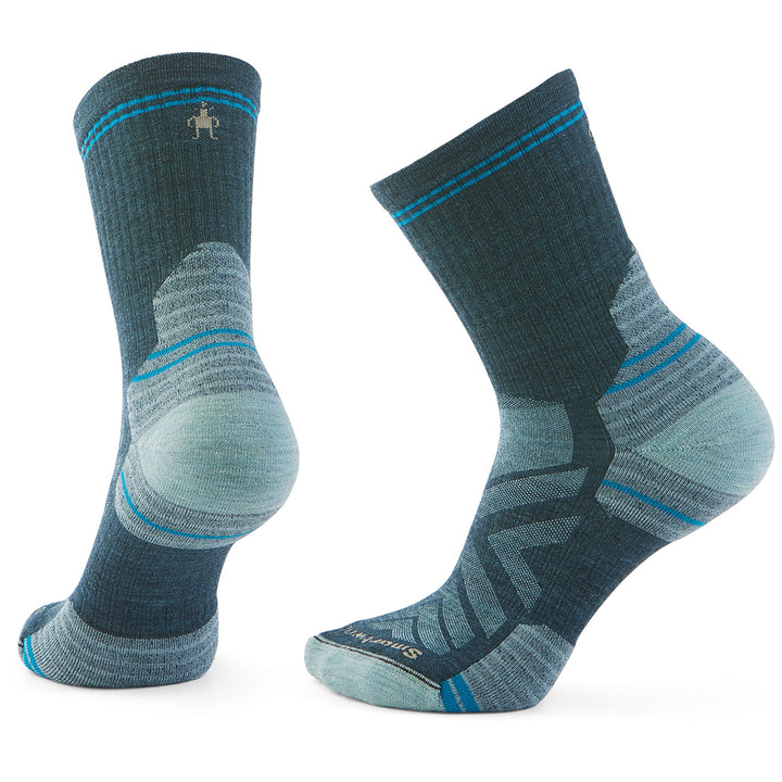 Smartwool Hike Targeted Cushion Mid Crew Socks - Women's Twilight Blue