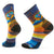 Smartwool Hike Targeted Cushion Open Hearts Print Crew Socks - Men's Multi Color
