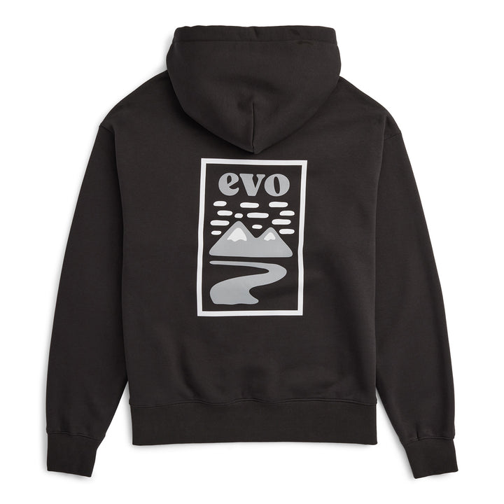 evo Alpenglow Hoodie - Unisex Coal