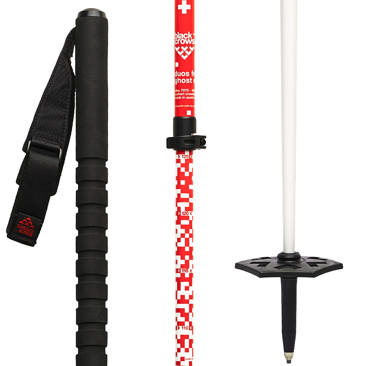 Black Crows Duos Ghost Resort Ski Poles 2025