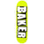 Baker Reynolds Brand Name Neon Yellow 8.38 Skateboard Deck