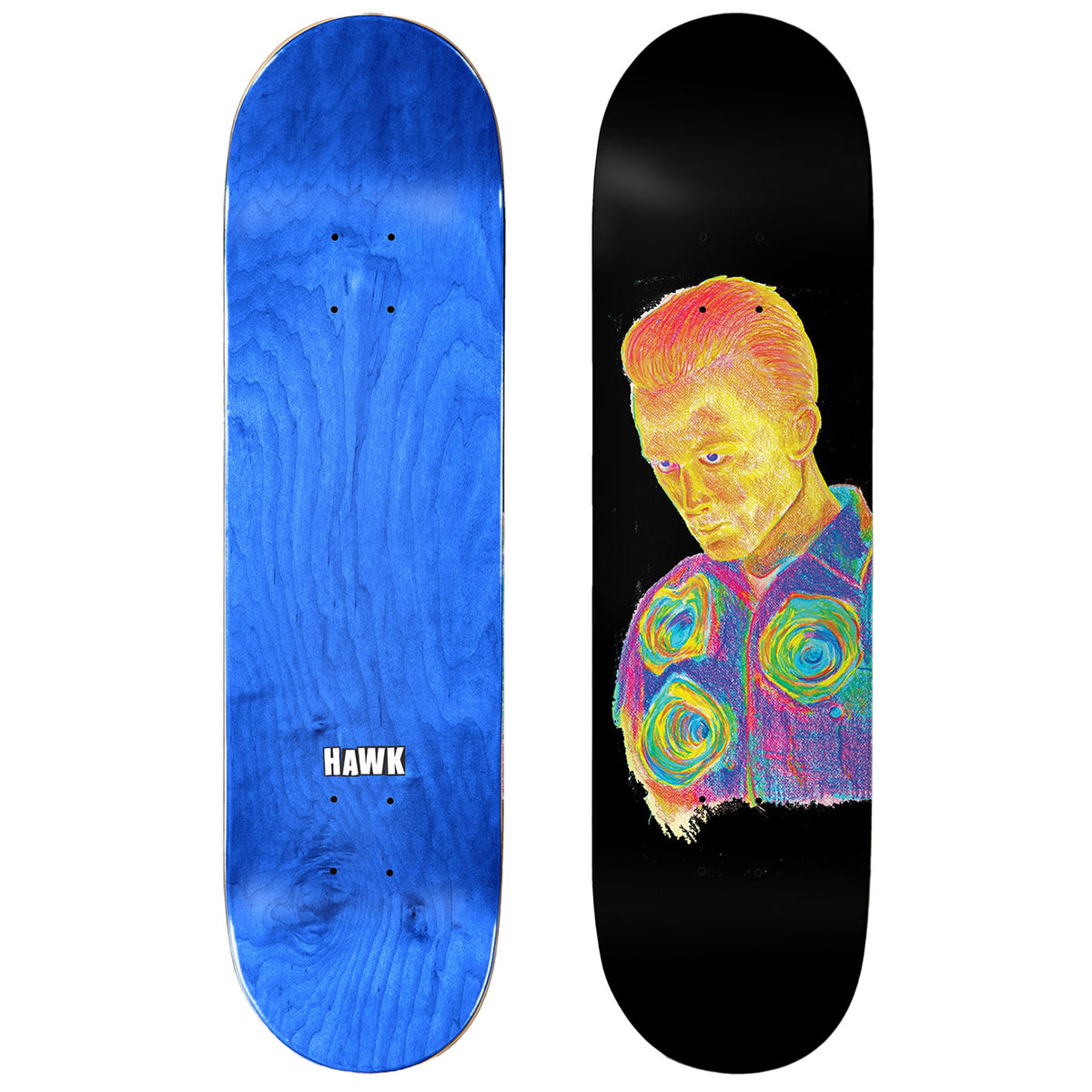 Baker Hawk T-2000 8.5 Skateboard Deck