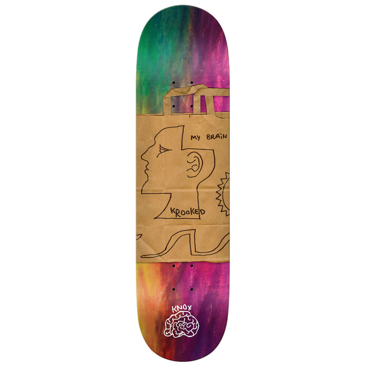 Krooked Knox Tom's Brain 8.5 Skateboard Deck