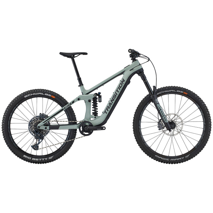 Transition Relay Alloy PNW GX E-Mountain Bike 2025 Sea Salt