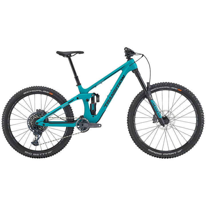 Transition Patrol Carbon GX Complete Mountain Bike 2025 Blue Lagoon