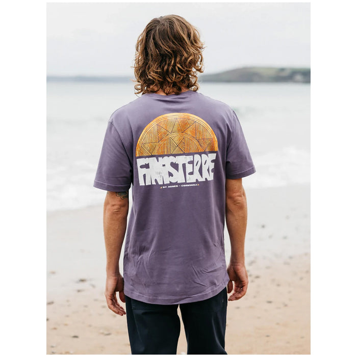 Finisterre Sunup T-Shirt - Men's Violet Sky