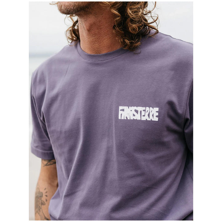 Finisterre Sunup T-Shirt - Men's Violet Sky