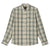 Brixton Charter Linen Blend Long-Sleeve Shirt - Men's Off White/Ivy Green Plaid