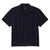 Brixton Bunker Waffle Stripe Short-Sleeve Shirt - Men's Washed Navy Stripe