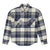 Brixton Bowery Classic Long-Sleeve Flannel - Women's Azure Blue/Whitecap Plaid