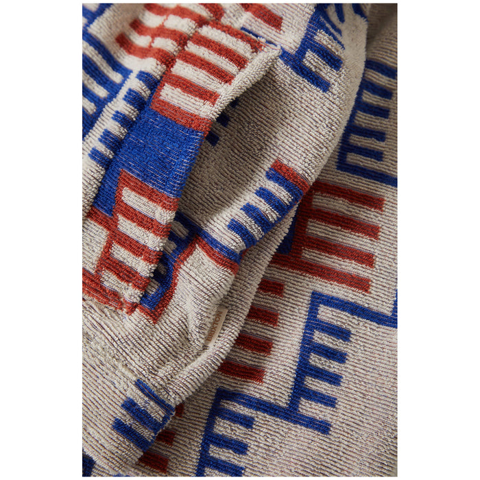 Brixton Trail Terry Cloth Trucker Jacket - Women's Electronic Indigo Pattern