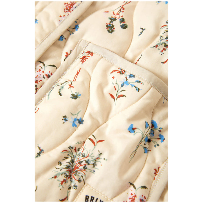 Brixton Field Floral Quilted Vest - Women's Whitecap/Hazelnut/Ditsy Floral