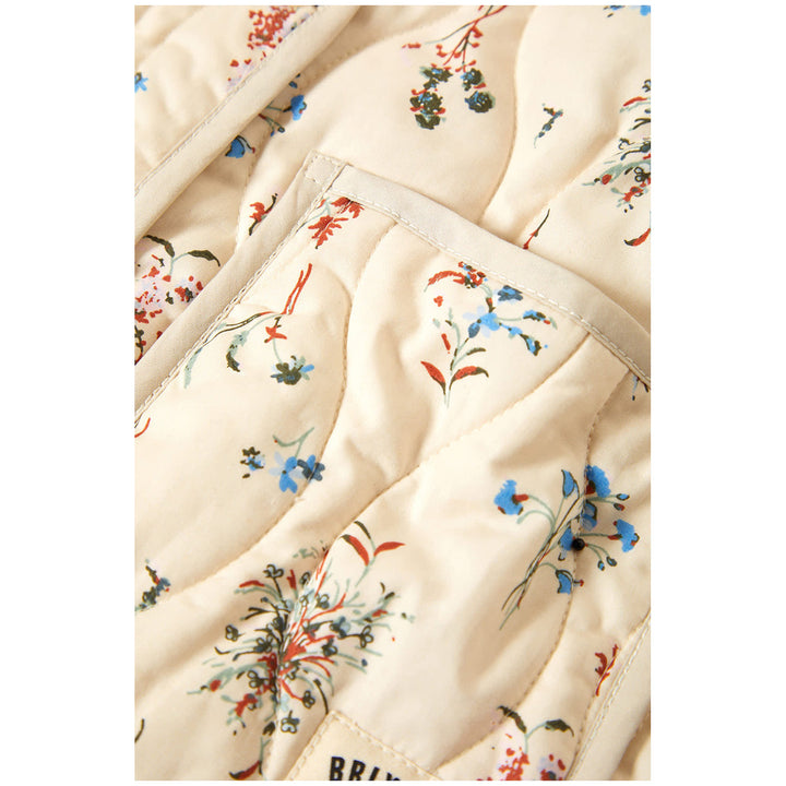 Brixton Field Floral Quilted Vest - Women's Whitecap/Hazelnut/Ditsy Floral