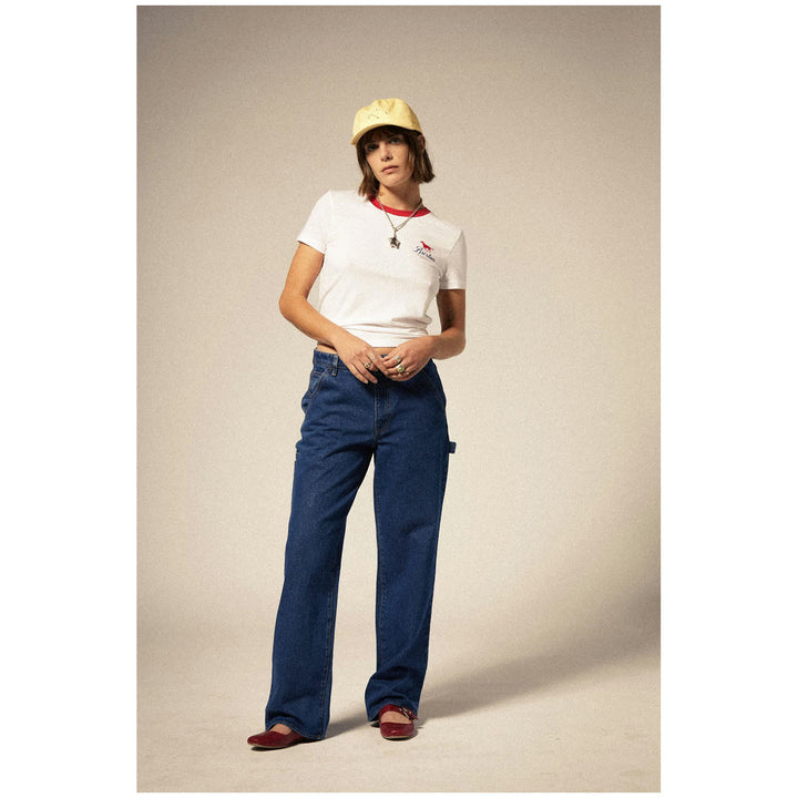 Brixton Leisure Activity Fitted Crew T-Shirt - Women's White