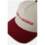 Brixton Save A Horse MP Snapback Hat Crimson/Off White