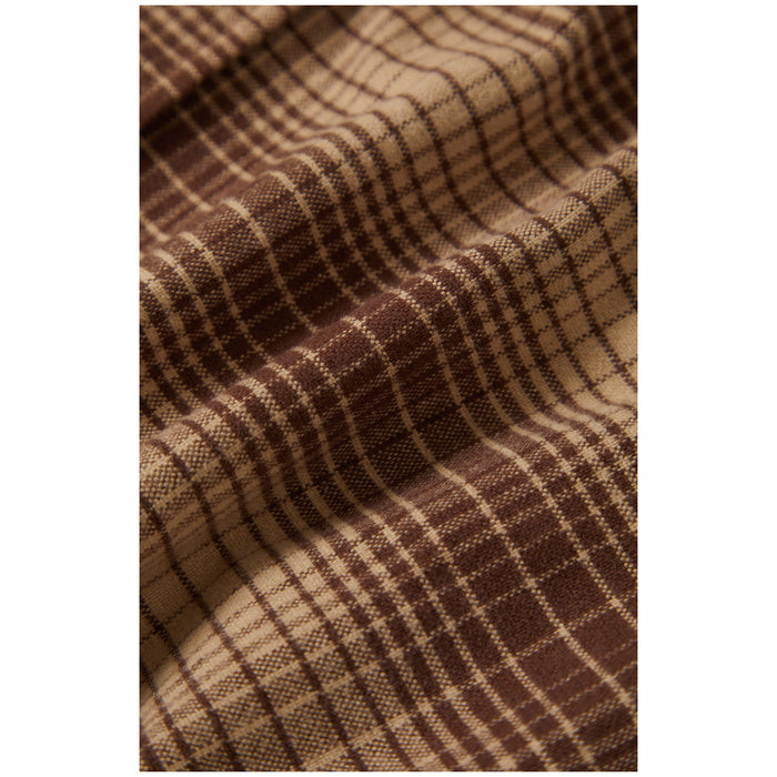 Brixton Buiders Bowery Stretch Water Resistant Long-Sleeve Flannel - Men's Pine Needle/Sunbaked
