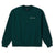 Brixton Embroidered Heavy Weight Crew - Men's Deep Emerald