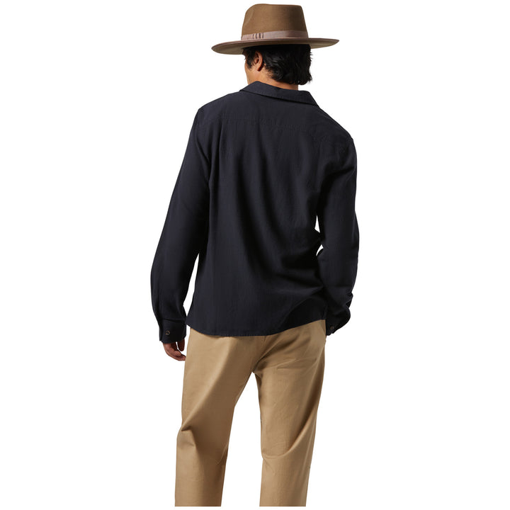 Brixton Hasting Kapok Flannel Shirt - Men's Heather Black