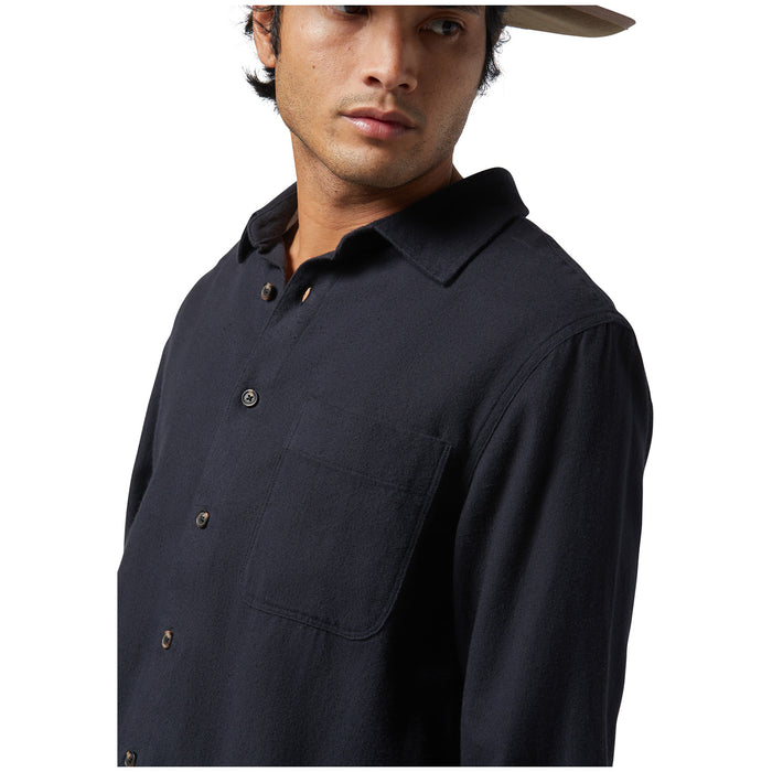 Brixton Hasting Kapok Flannel Shirt - Men's Heather Black