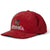 Brixton Inwood MP Snapback Hat Red