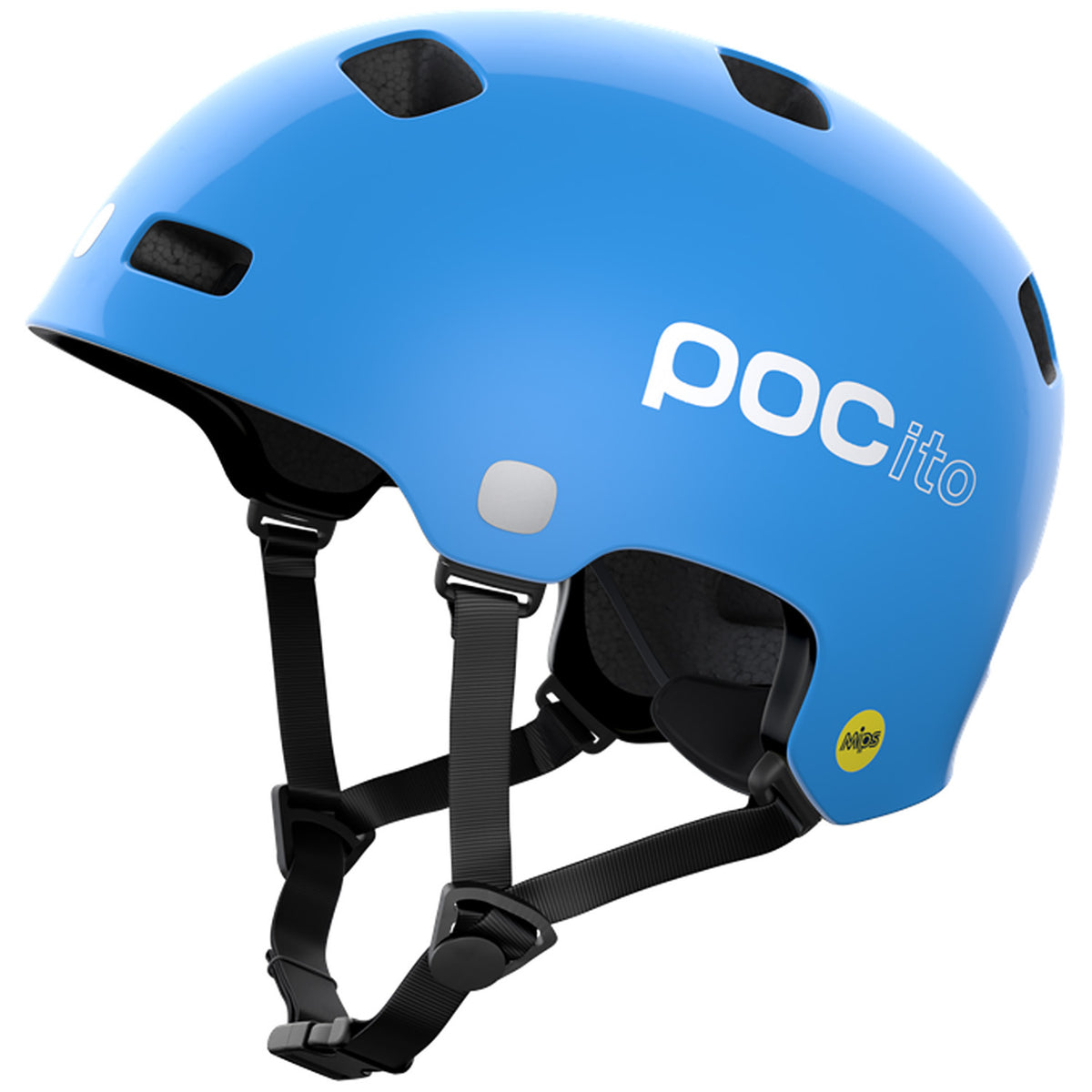 POC POCito Crane MIPS (CPSC) Bike Helmet - Kids' Fluorescent Blue