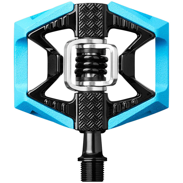 Crank Brothers Double Shot 2 Pedals Blue & Black/Black Spring