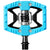 Crank Brothers Double Shot 2 Pedals Blue & Black/Black Spring